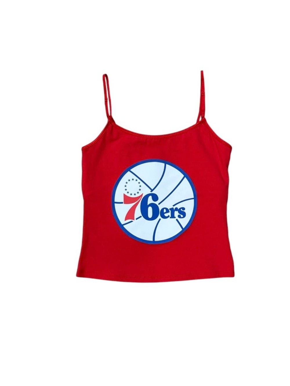 76ers Red Tank Top